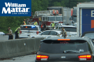 multiple cars involved in accident