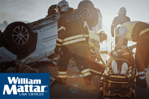 emergency responders on scene of car accident